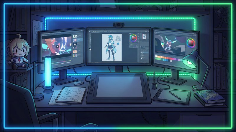日剧《丈夫出差回来晚了》动漫创作工作室